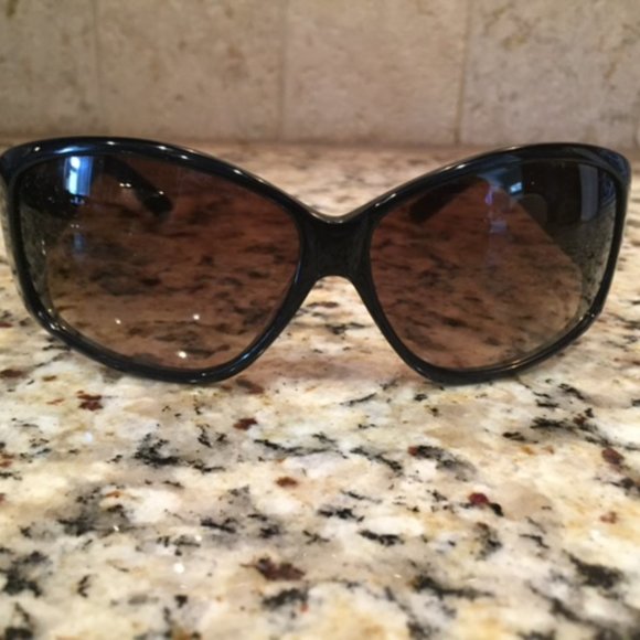 Brown Jimmy Choo Sunglasses w/ Case